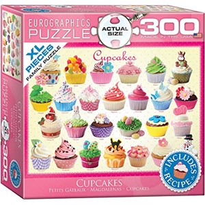 Eurographics (8300-0519) - "Cupcakes" - 300 Teile Puzzle