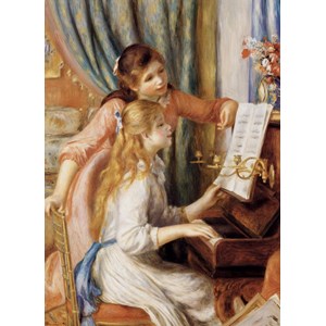 Eurographics (6000-2215) - Pierre-Auguste Renoir: "Mädchen am Klavier" - 1000 Teile Puzzle