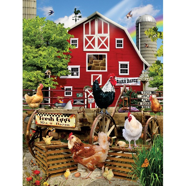 SunsOut (34946) - Lori Schory: "Fresh Eggs" - 500 Teile Puzzle