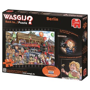 Jumbo (19117) - "Wasgij Back to 1: Berlin!" - 1000 Teile Puzzle
