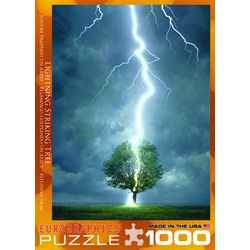 Eurographics (6000-4570) - "Blitzeinschlag" - 1000 Teile Puzzle