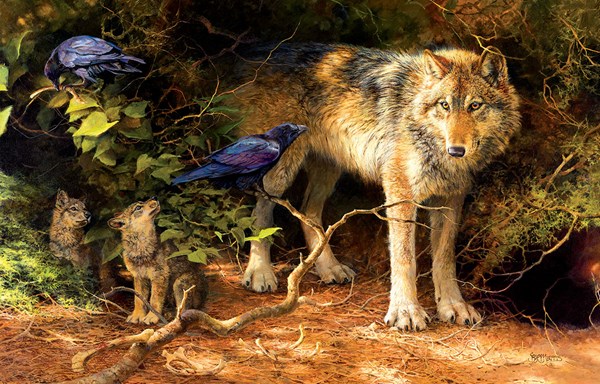 SunsOut (62541) - Bonnie Marris: "The Food Critic" - 1000 Teile Puzzle