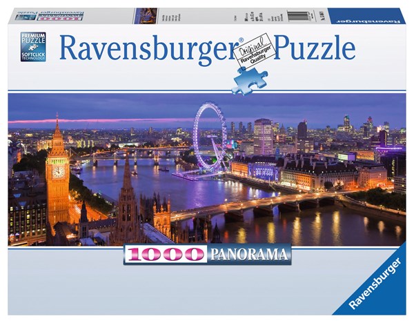 Ravensburger (15064) - "London bei Nacht" - 1000 Teile Puzzle