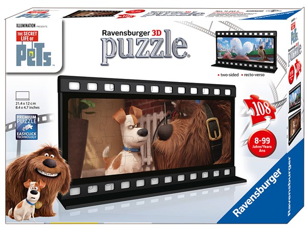 Ravensburger (11213) - "Secret Life of Pets" - 108 Teile Puzzle