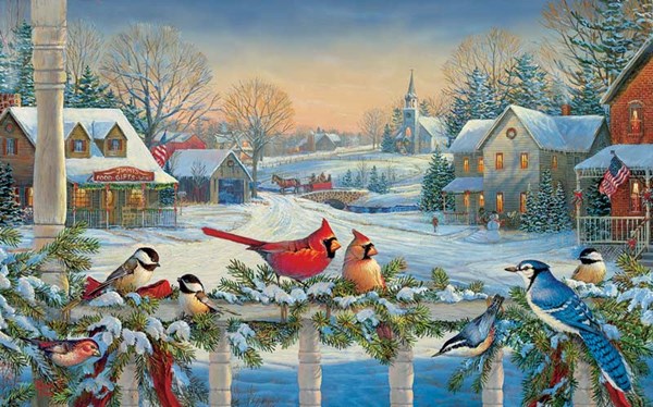 SunsOut (29181) - Sam Timm: "Town Meeting" - 300 Teile Puzzle