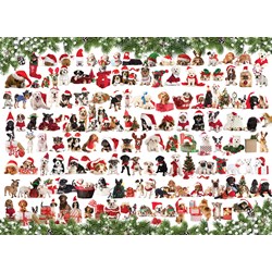Eurographics (6000-0939) - "Weihnachtshund" - 1000 Teile Puzzle