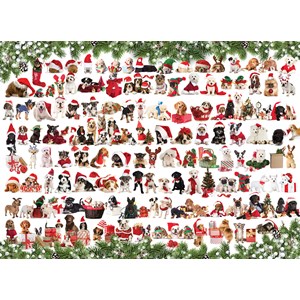 Eurographics (6000-0939) - "Weihnachtshund" - 1000 Teile Puzzle