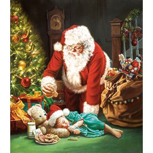 SunsOut (60315) - "A Cookie for Santa" - 1000 Teile Puzzle