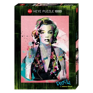 Heye (29710) - Johnny Cheuk: "Marilyn Monroe Portät" - 1000 Teile Puzzle