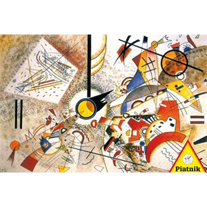 Piatnik (539640) - Vassily Kandinsky: "Bustling Aquarelle, 1923" - 1000 Teile Puzzle