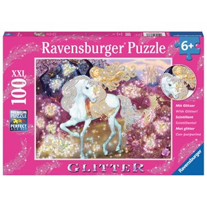 Ravensburger (13833) - "Waldausritt" - 100 Teile Puzzle