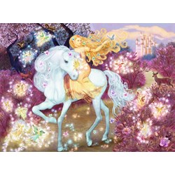 Ravensburger (13833) - "Waldausritt" - 100 Teile Puzzle