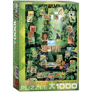 Eurographics (6000-2790) - "Der tropische Regenwald" - 1000 Teile Puzzle