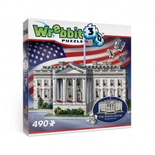 Wrebbit (W3D-1007) - "Weißes Haus, Washington" - 490 Teile Puzzle