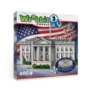 Wrebbit (W3D-1007) - "Weißes Haus, Washington" - 490 Teile Puzzle