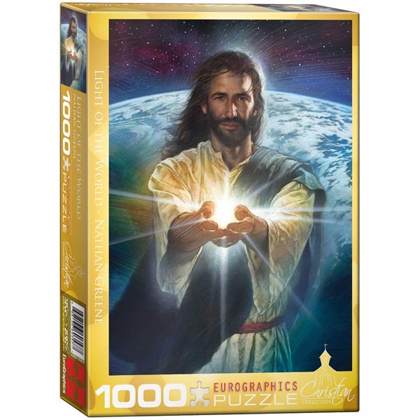 Eurographics (6000-0357) - Nathan Greene: "Light of the World" - 1000 Teile Puzzle
