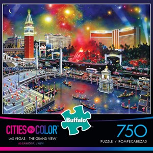 Buffalo Games (17112) - Alexander Chen: "Las Vegas - The Grand View" - 750 Teile Puzzle