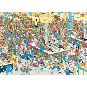 Jumbo (17466) - Jan van Haasteren: "Massen an den Kassen" - 1000 Teile Puzzle