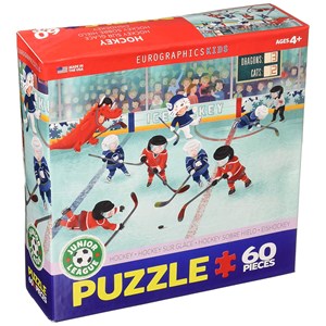 Eurographics (6060-0486) - "Hockey Juniorsliga" - 60 Teile Puzzle
