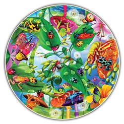 A Broader View (372) - Michael Searle: "Creepy Critters (Round Table Puzzle)" - 500 Teile Puzzle
