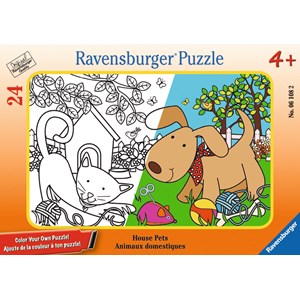 Ravensburger (06108) - "House Pets" - 24 Teile Puzzle