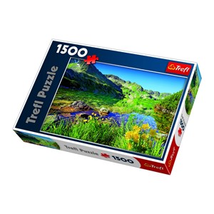 Trefl (260892) - Jan Wlodarczyk: "Wielki Staw See, Tatras Polen" - 1500 Teile Puzzle