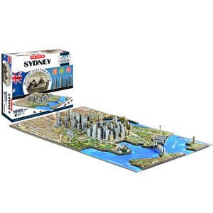 4D Cityscape (40032) - "Sydney" - 1000 Teile Puzzle