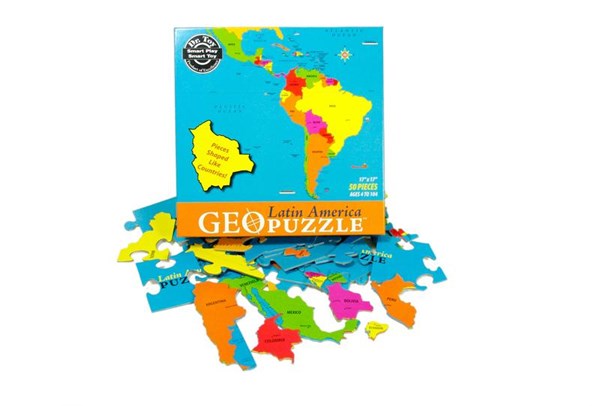 Geo Toys (GEO 105) - "Latin America" - 50 Teile Puzzle