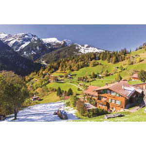 Jumbo (18587) - "Berner Oberland in der Schweiz" - 1500 Teile Puzzle