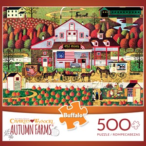 Buffalo Games (3871) - Charles Wysocki: "Autumn Farms" - 500 Teile Puzzle
