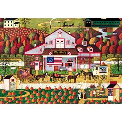 Buffalo Games (3871) - Charles Wysocki: "Autumn Farms" - 500 Teile Puzzle