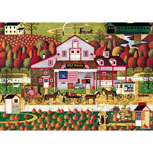 Buffalo Games (3871) - Charles Wysocki: "Autumn Farms" - 500 Teile Puzzle