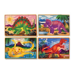 Melissa and Doug (3791) - "Dinosaurs" - 12 Teile Puzzle