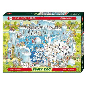 Heye (29692) - Marino Degano: "Polar Habitat" - 1000 Teile Puzzle