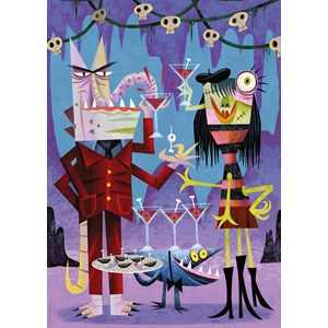 Heye (29728) - Michael Slack: "Party mit Cocktails" - 1000 Teile Puzzle