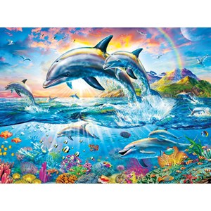 Buffalo Games (11709) - "Dolphin Paradise" - 1000 Teile Puzzle