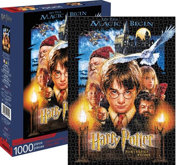 Aquarius (65314) - "Harry Potter and the Sorcerer's Stone" - 1000 Teile Puzzle