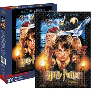Aquarius (65314) - "Harry Potter and the Sorcerer's Stone" - 1000 Teile Puzzle