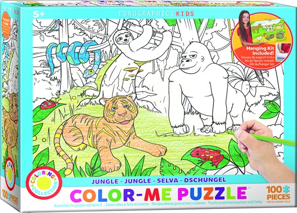 Eurographics (6111-0892) - "Dschungel" - 100 Teile Puzzle