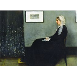 Eurographics (6000-0749) - James Whistler: "Porträt der Mutter des Künstlers" - 1000 Teile Puzzle