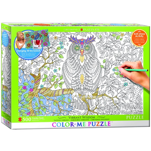 Eurographics (6055-0887) - "Eule" - 500 Teile Puzzle