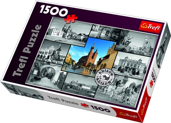 Trefl (261264) - "Montage, Cracow" - 1500 Teile Puzzle