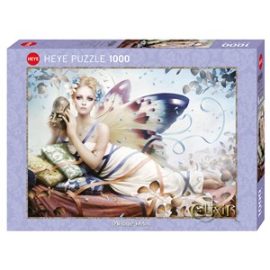 Heye (29724) - Melanie Delon: "Schönheit hinter der Maske" - 1000 Teile Puzzle