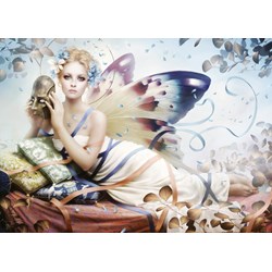 Heye (29724) - Melanie Delon: "Schönheit hinter der Maske" - 1000 Teile Puzzle