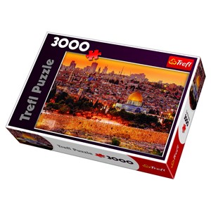 Trefl (33032) - "Die Dächer Jerusalems" - 3000 Teile Puzzle