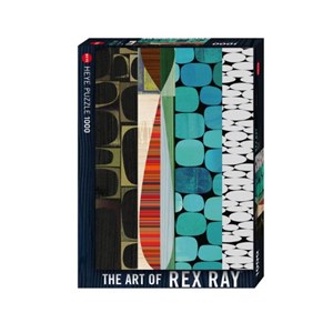 Heye (29477) - Rex Ray: "Affeto" - 1000 Teile Puzzle