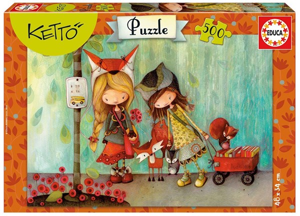 Educa (16740) - Julie St-Onge Drouin: "Adele" - 500 Teile Puzzle