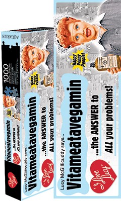 Aquarius (73030) - "I love Lucy - Vitameatavegamin" - 1000 Teile Puzzle