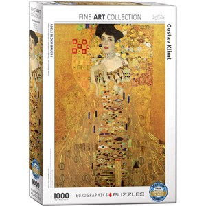 Eurographics (6000-9947) - Gustav Klimt: "Adele Bloch-Bauer I" - 1000 Teile Puzzle