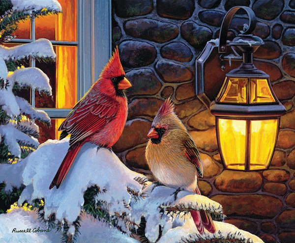 SunsOut (36690) - Russell Cobane: "A Snowy Branch" - 500 Teile Puzzle